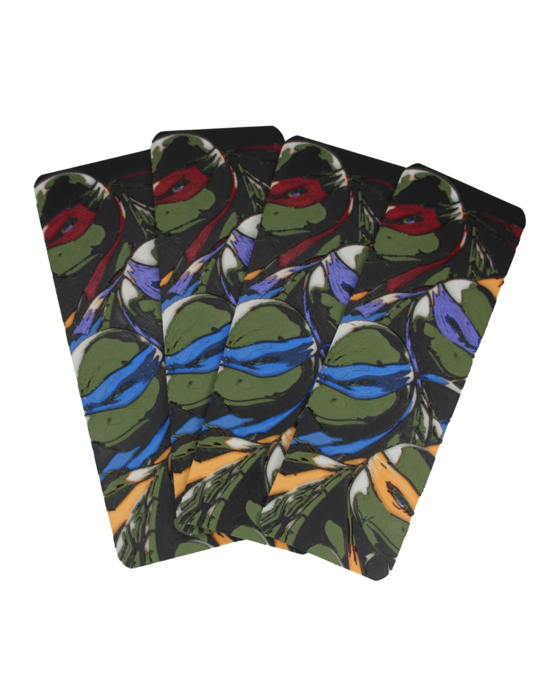 TMNT Ninja Turtle–Inspired Sturdy 3D Printed Bookmark