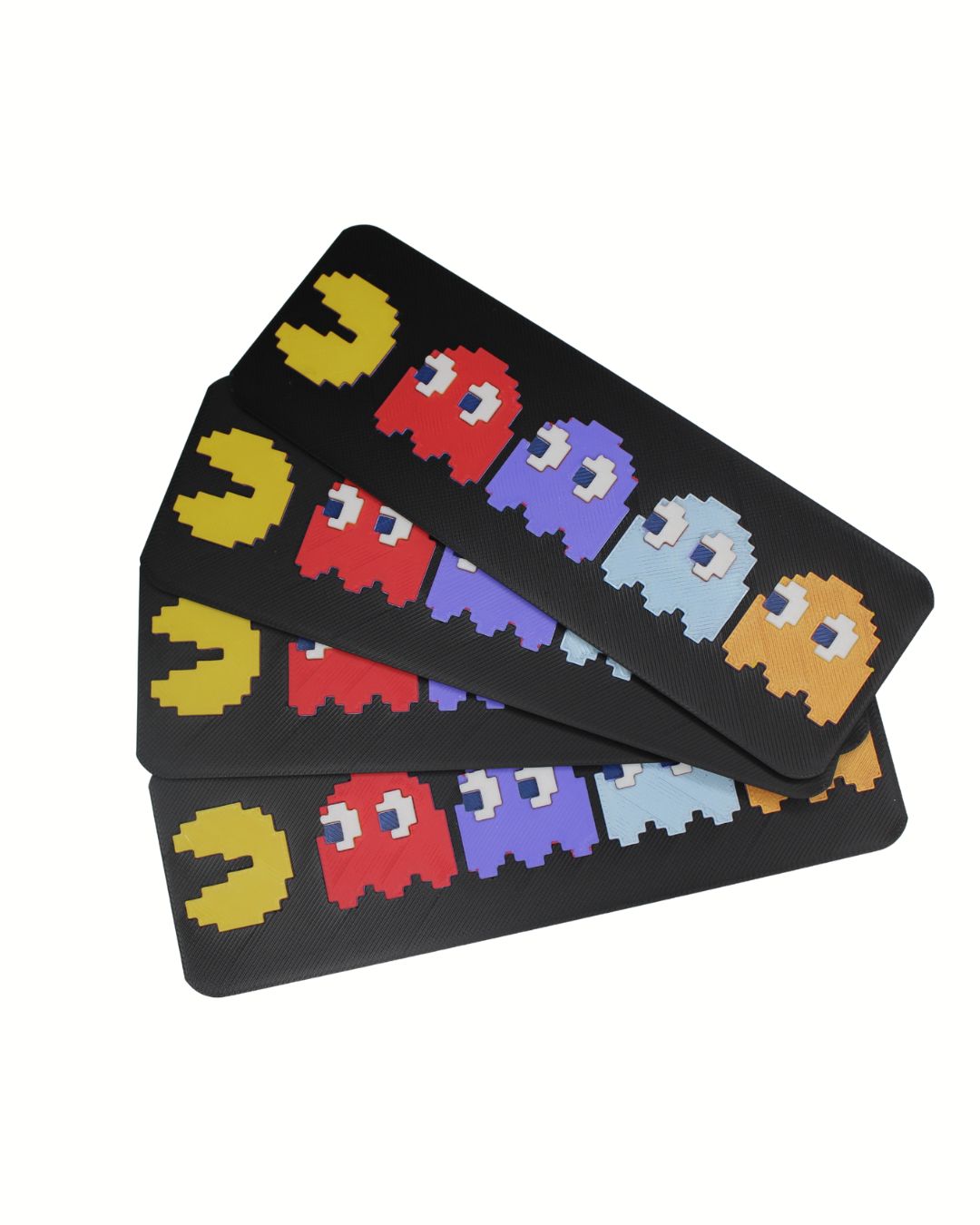Pacman Inspired 3d Printed Bookmarks