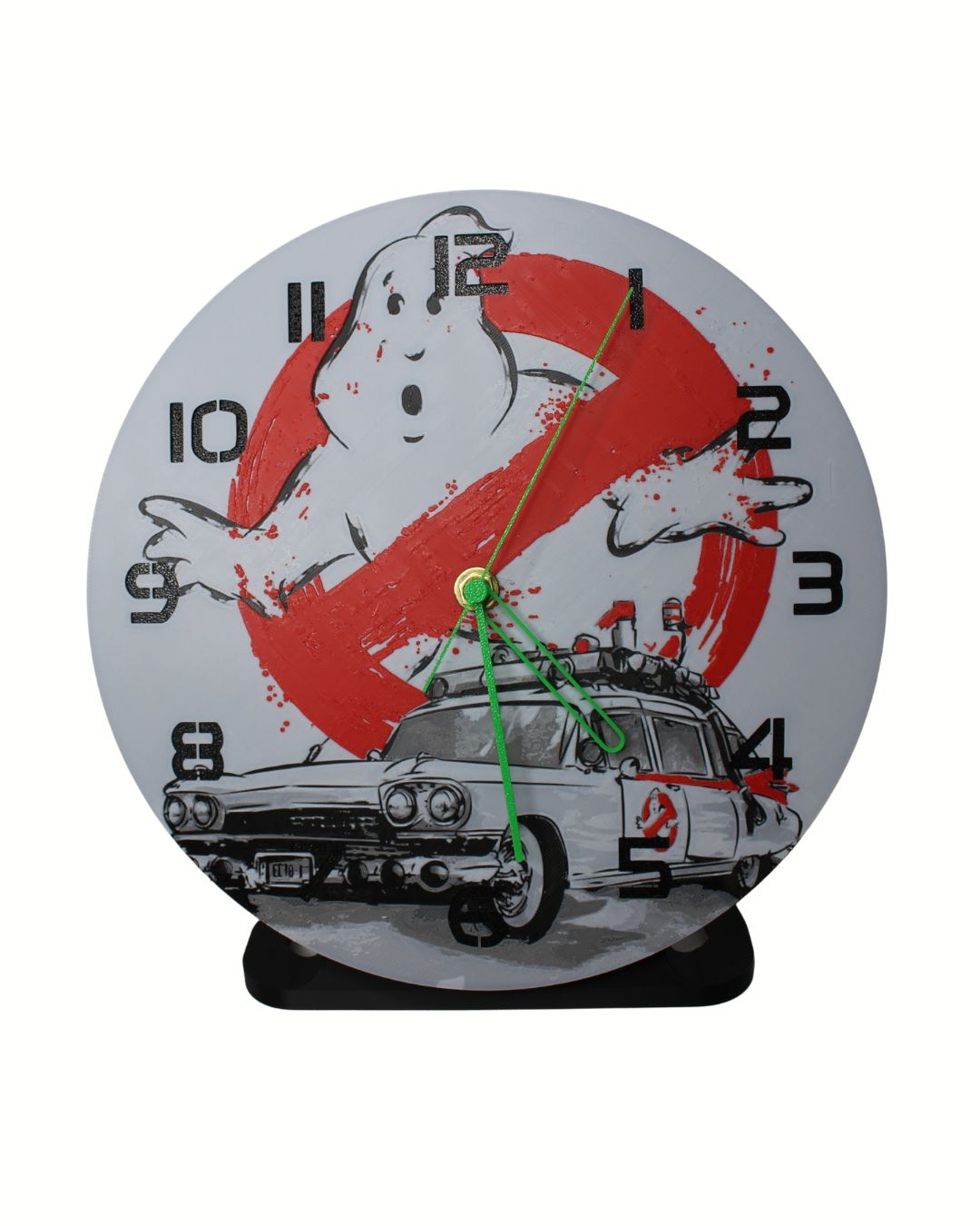 Ghostbusters Inspired 3D Printed clock