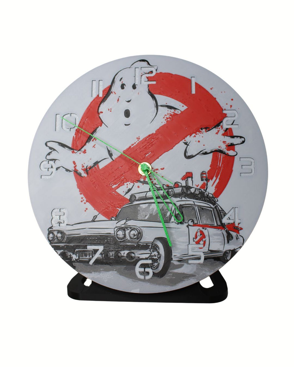 Ghostbusters Inspired 3D Printed clock