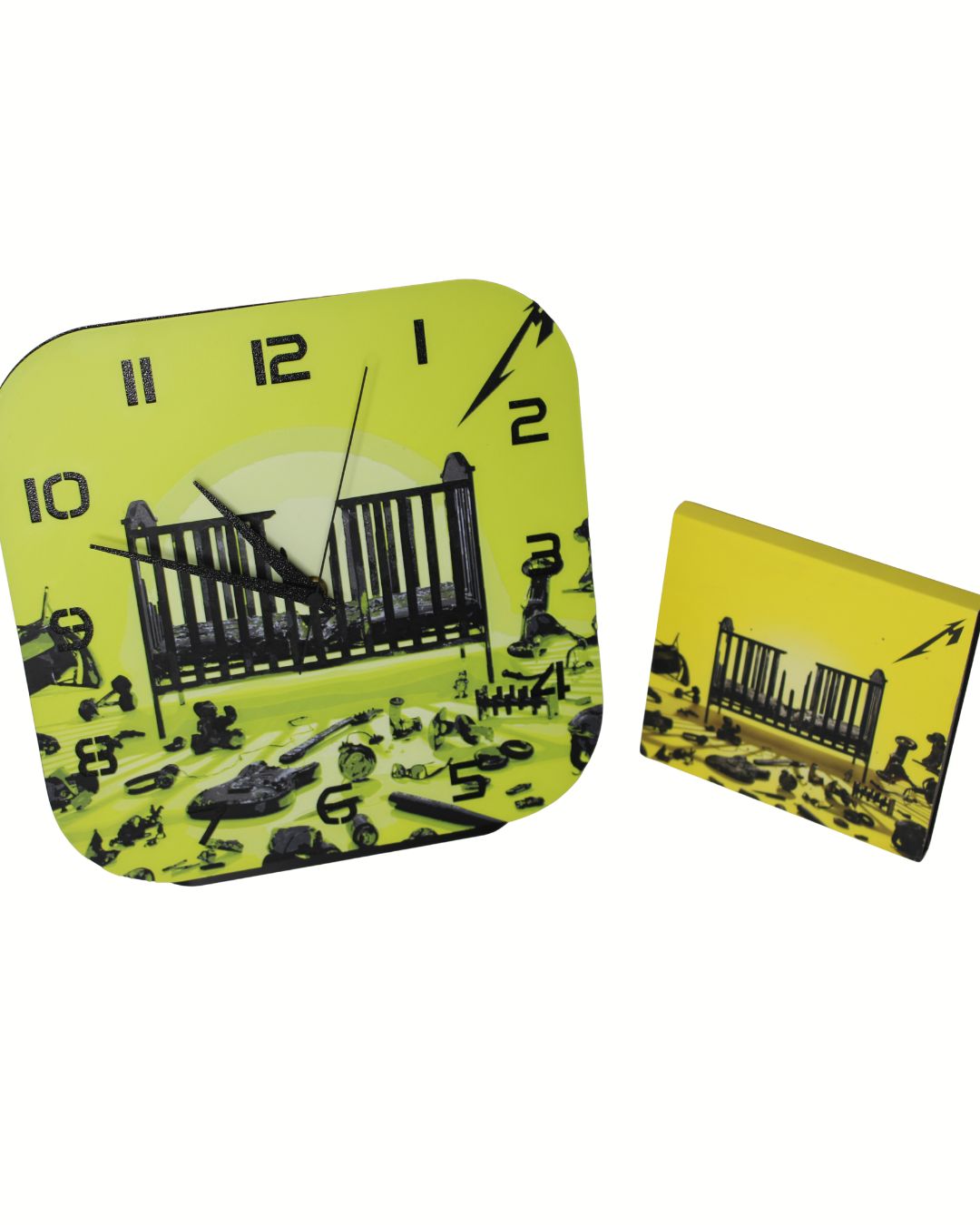 Metallica - 72 Seasons Inspired 3D Printed Clock