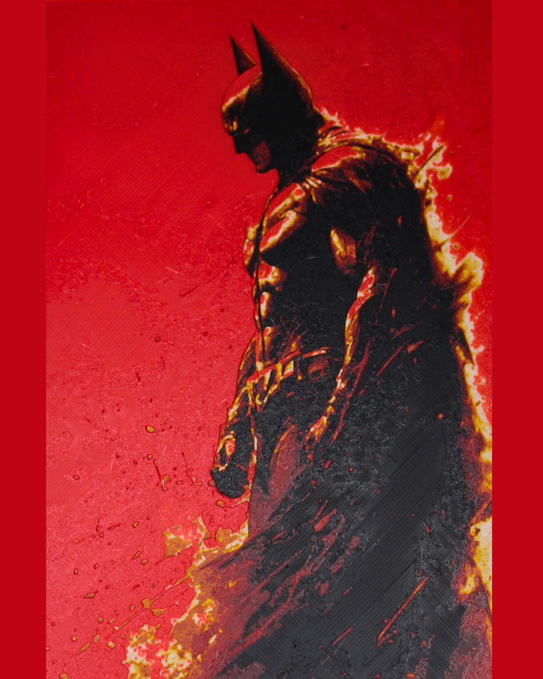 Batman Hueforge Print