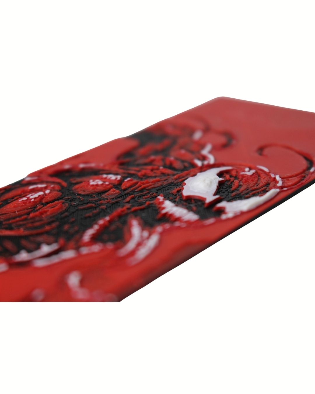 Carnage-Inspired Bookmark – 3D Printed