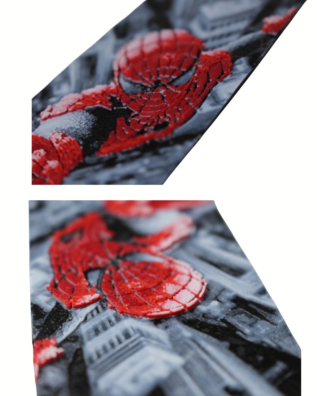 Spiderman Inspired City Swing Sturdy Bookmark