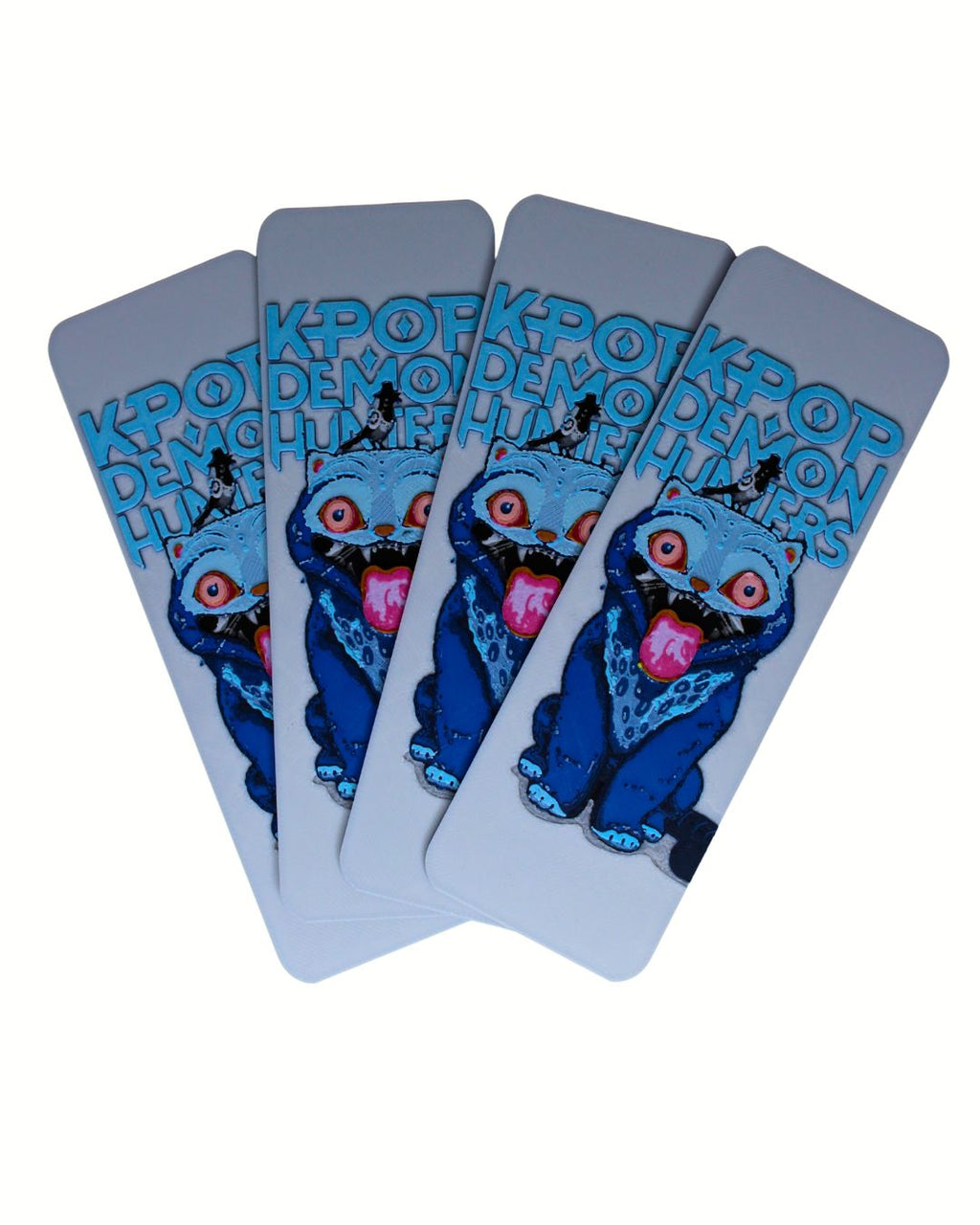 K-Pop Demon Hunters Inspired Bookmark – Derpy Tiger Edition