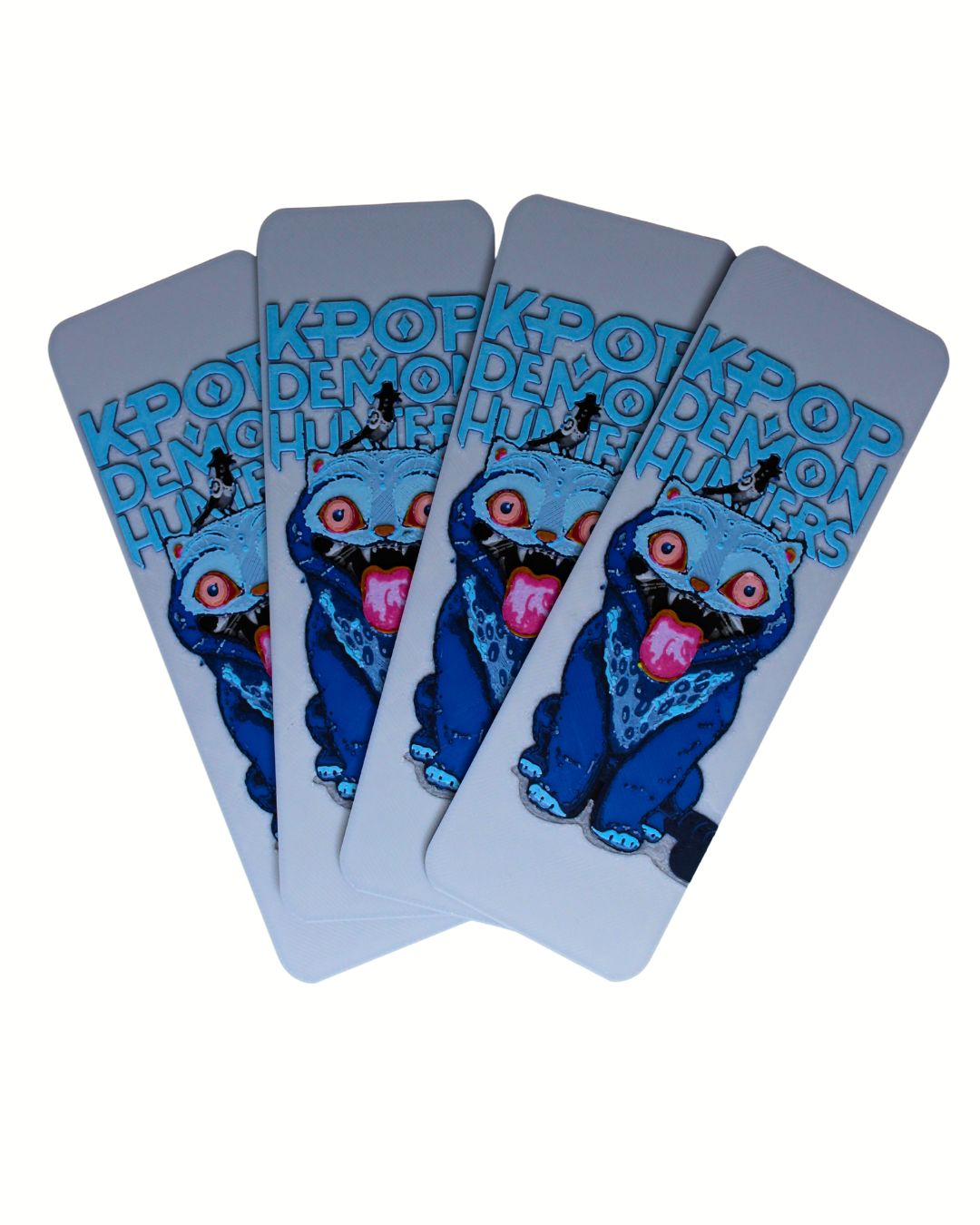 K-Pop Demon Hunters Inspired Bookmark – Derpy Tiger Edition