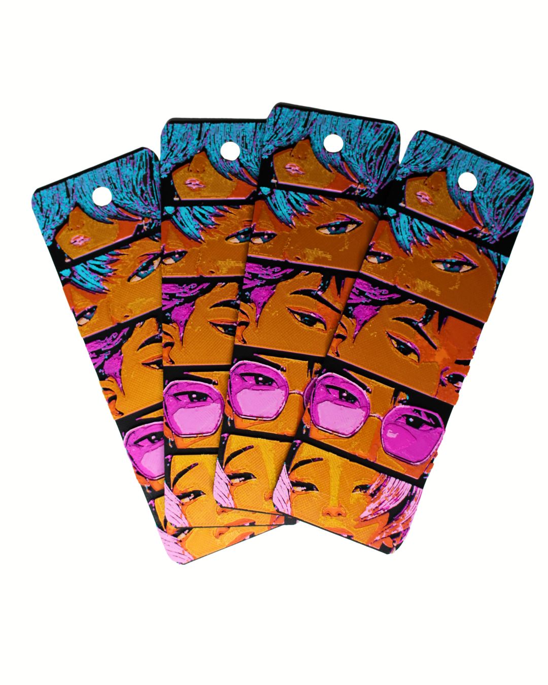 K-Pop Demon Hunters Inspired Bookmark – Saja Boys Edition (3D Printed)