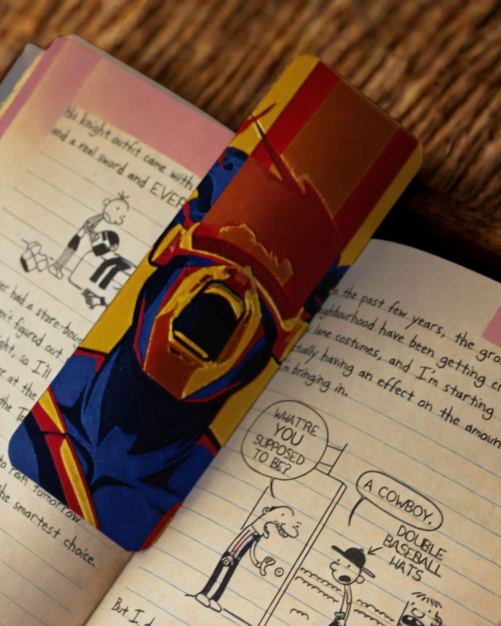 X-Men's Cyclops inspired 3D Printed Bookmark