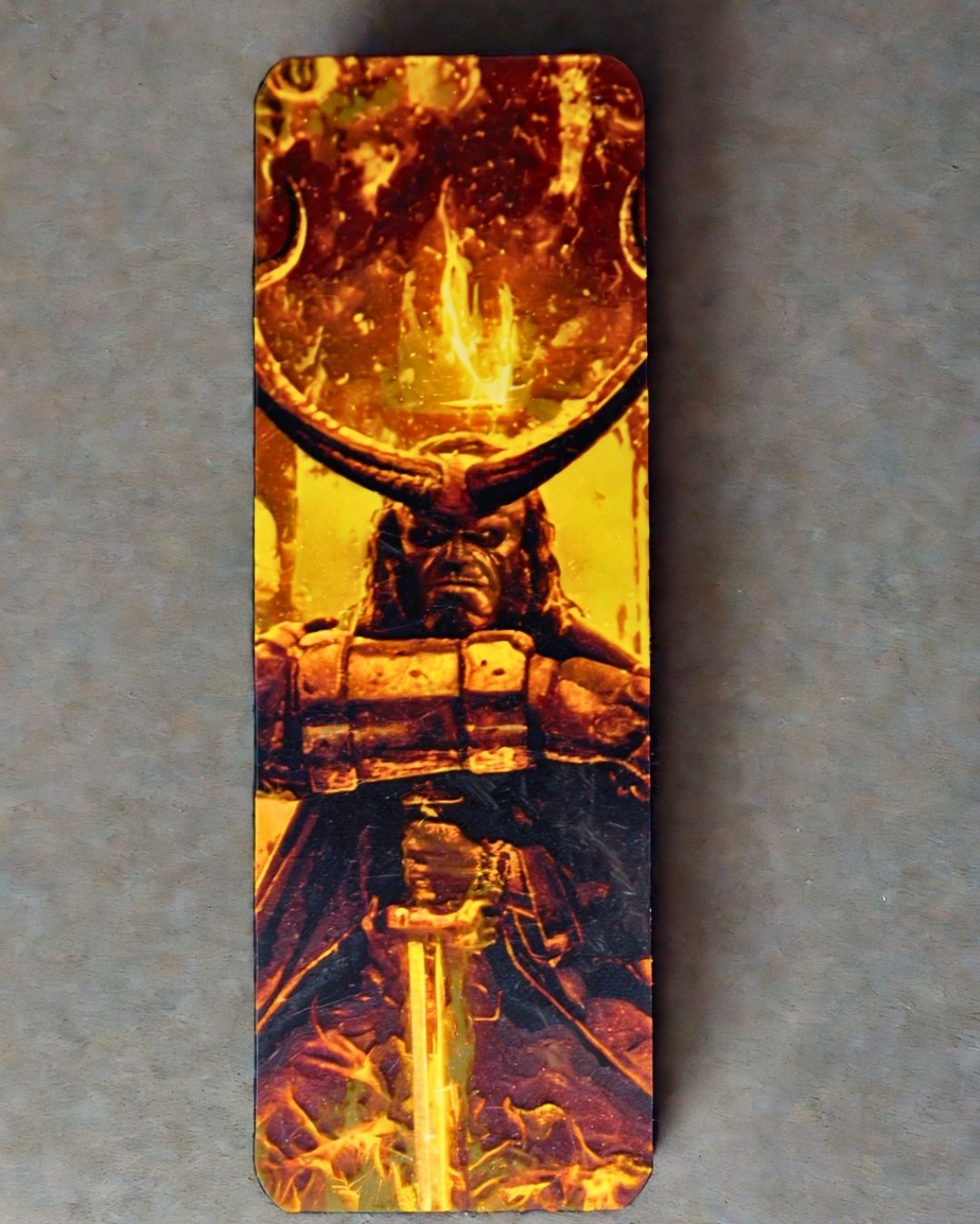 Hellboy Inspired 3D Printed Sturdy Bookmark