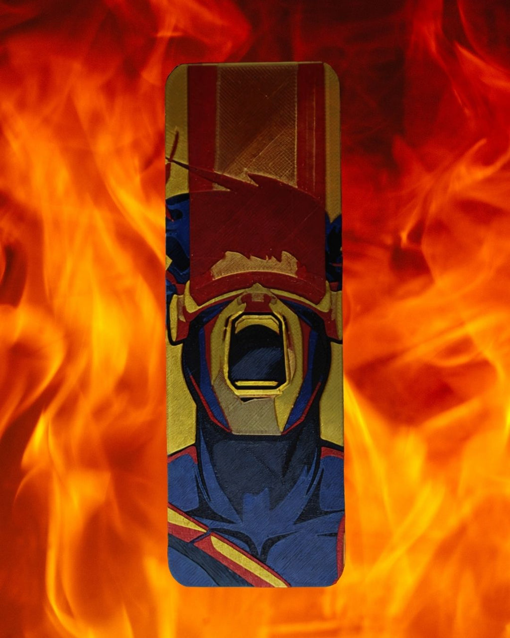 X-Men's Cyclops inspired 3D Printed Bookmark