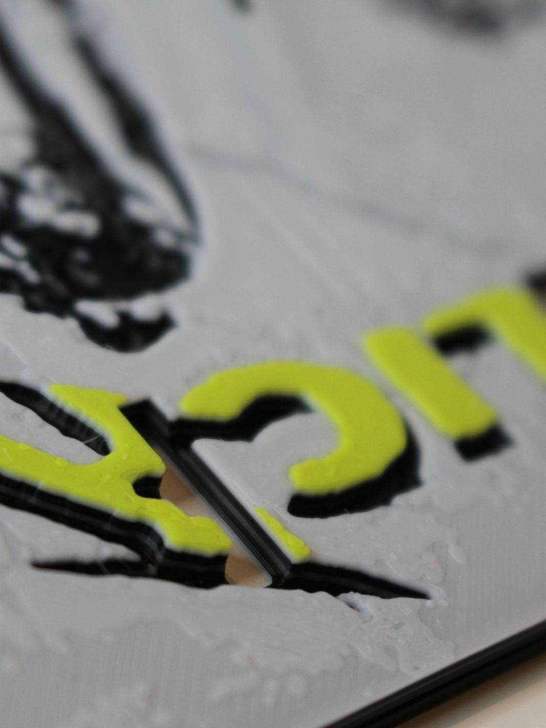 "And Justice For All" Square Clock