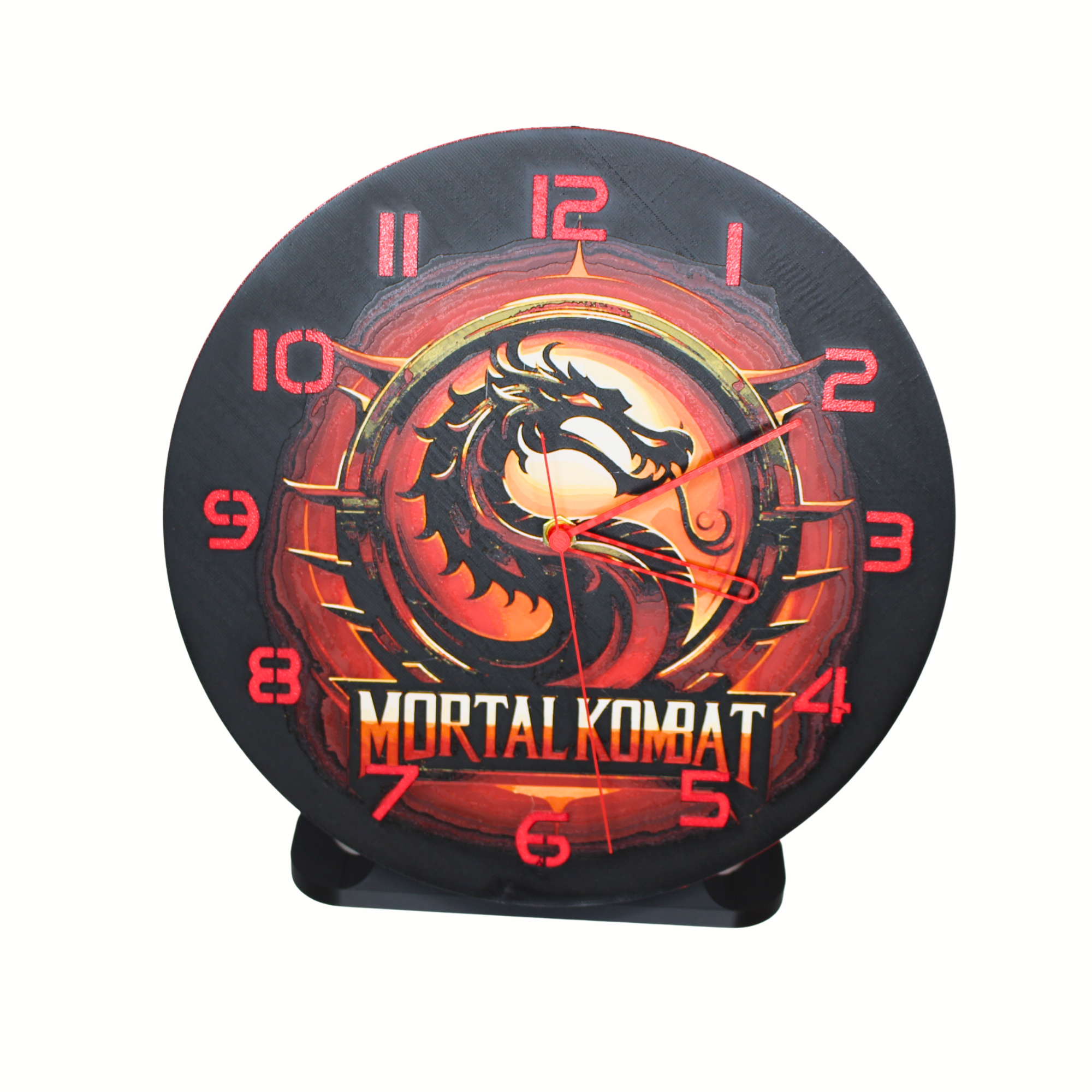 Interchangeable 3D Printed Clock Face (Face Only)