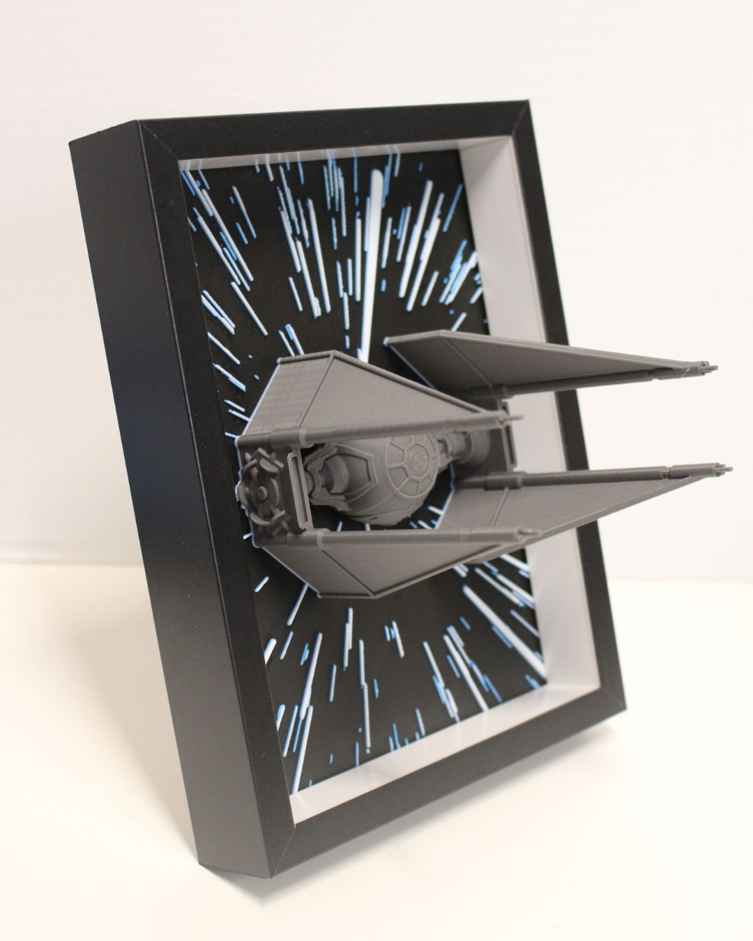 TIE Interceptor Starfighter Star Wars Inspired – DepthForge™ Series