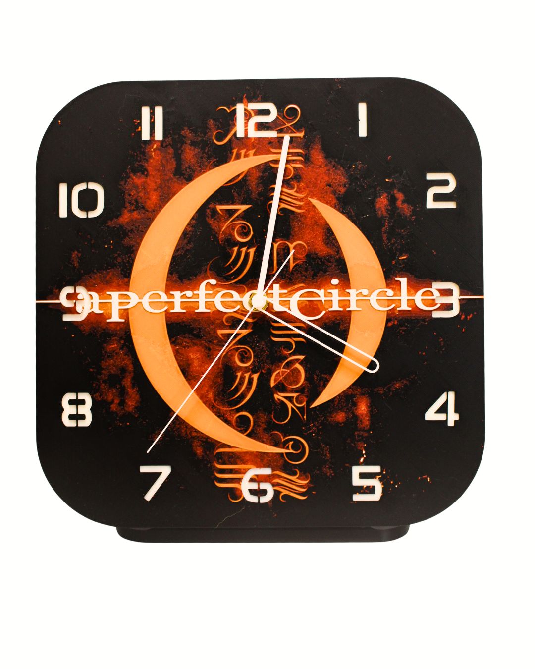 Interchangeable 3D Printed Clock Face (Face Only)