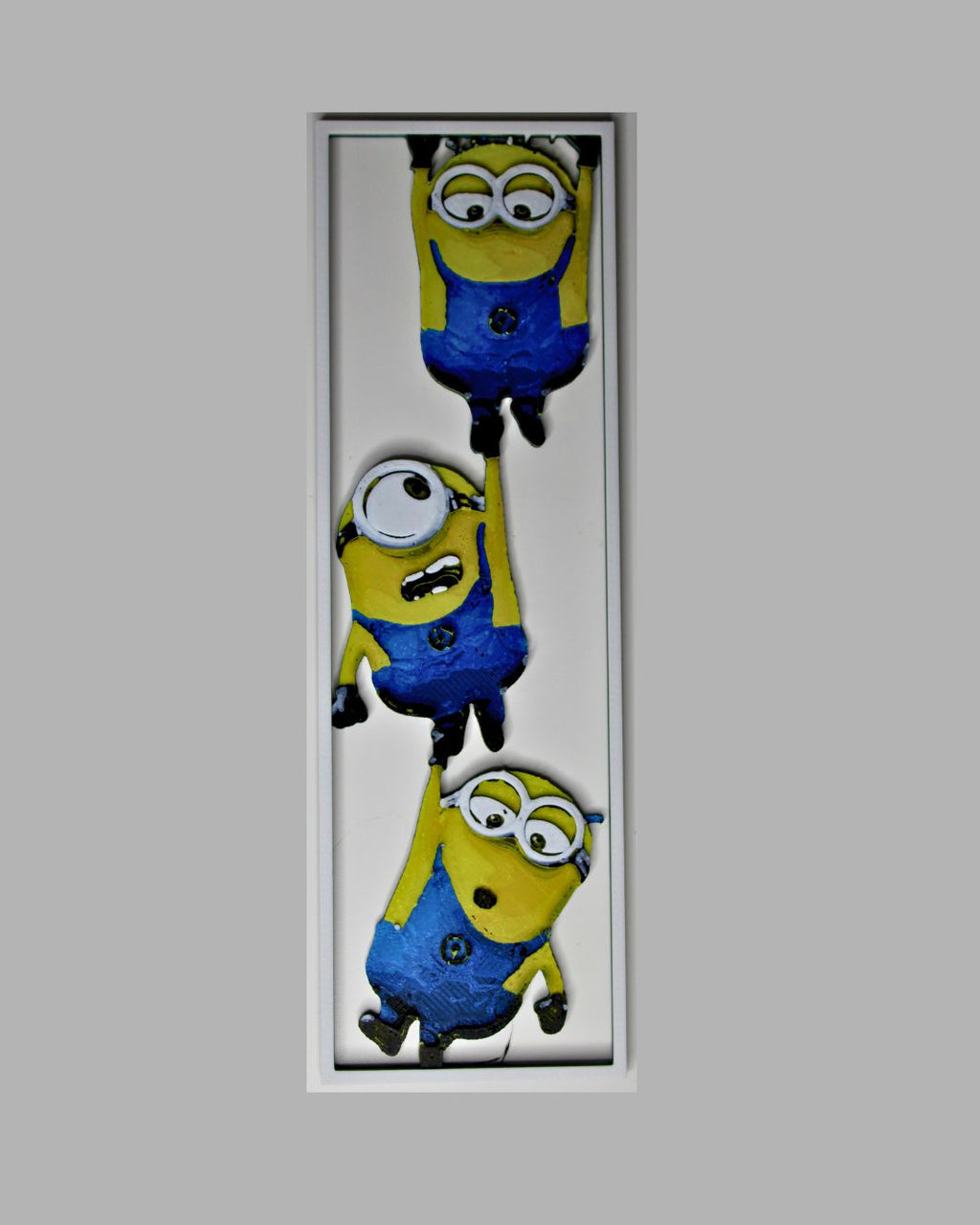 Minions Inspired 3D Printed Bookmark