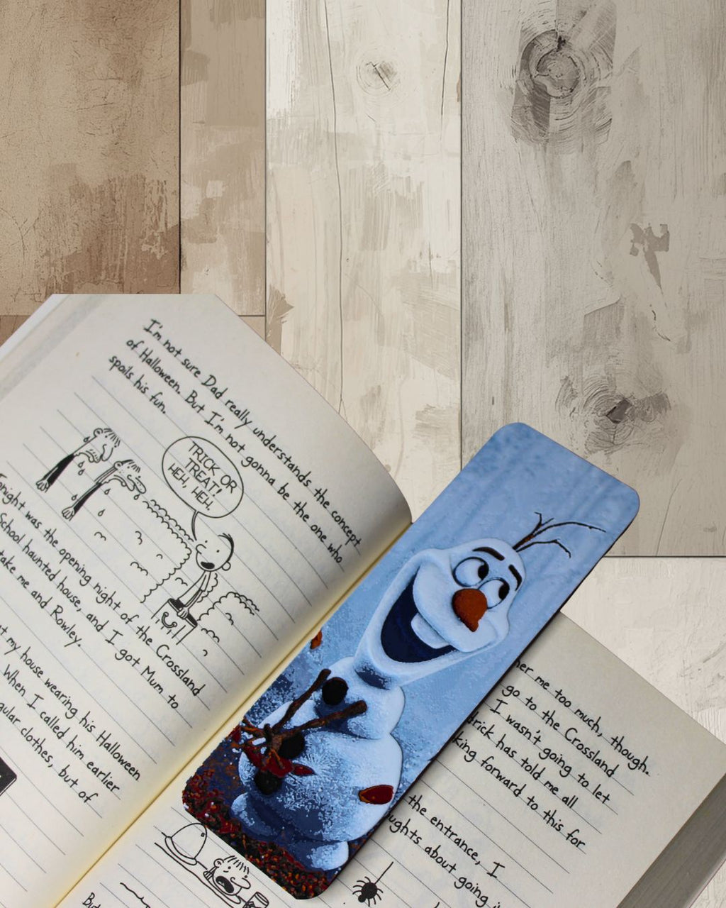 Frozen Inspired - Olaf 3D Printed Bookmark