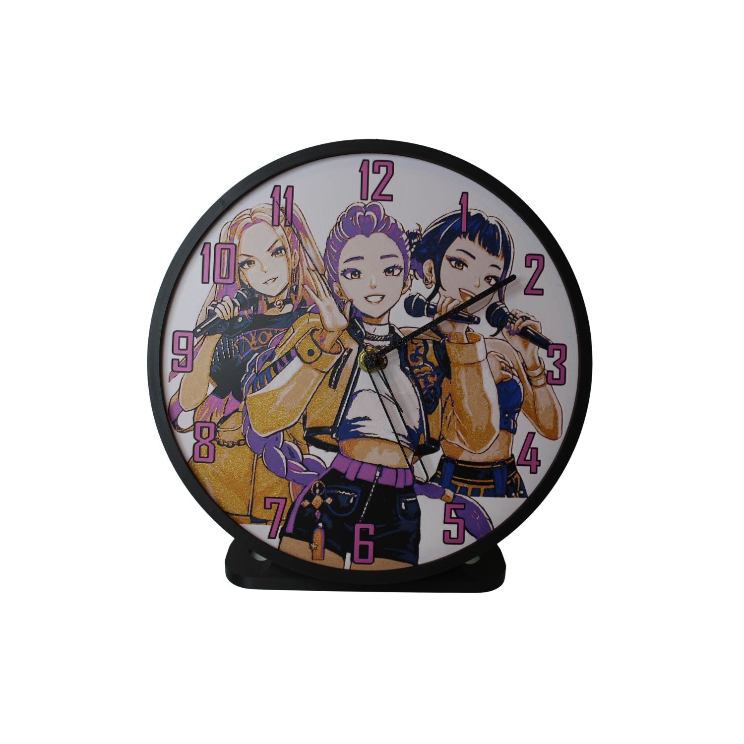 KPOP Demon Hunters Clock