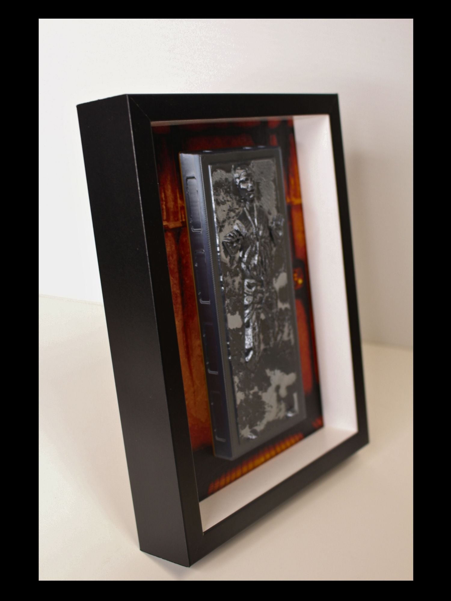 Han Solo Frozen in Carbonite – DepthForge™ 3D Shadow Box Display
