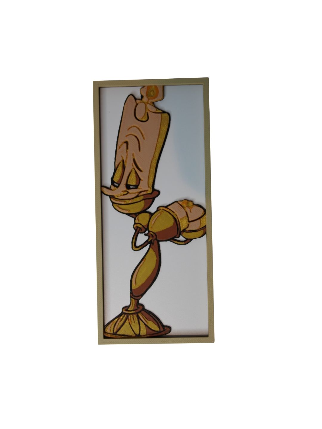 “Lumière-Inspired” 3D Printed sturdy Bookmark