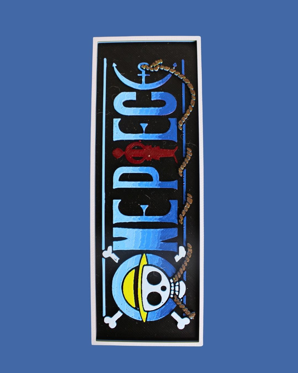 One Piece Inspired HueForge Bookmark