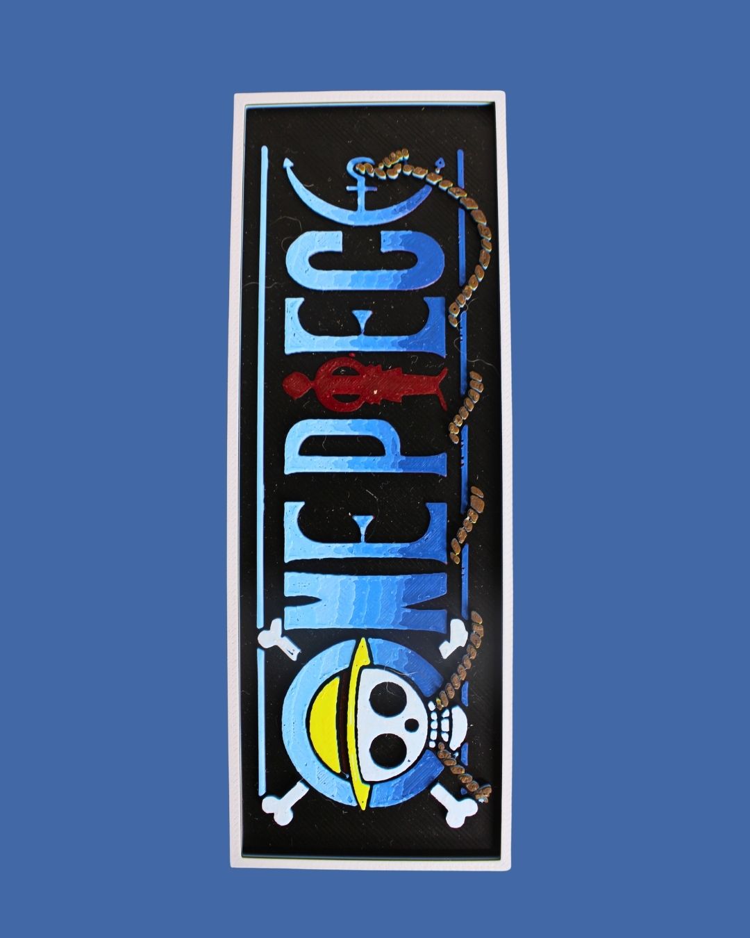 One Piece Inspired HueForge Bookmark