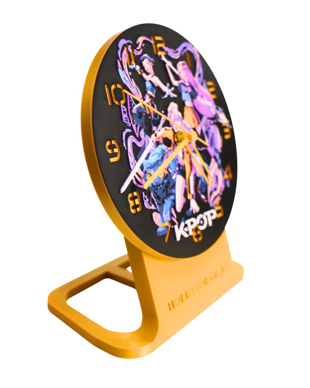 KPOP Demon Hunters 3D Printed Wall Clock