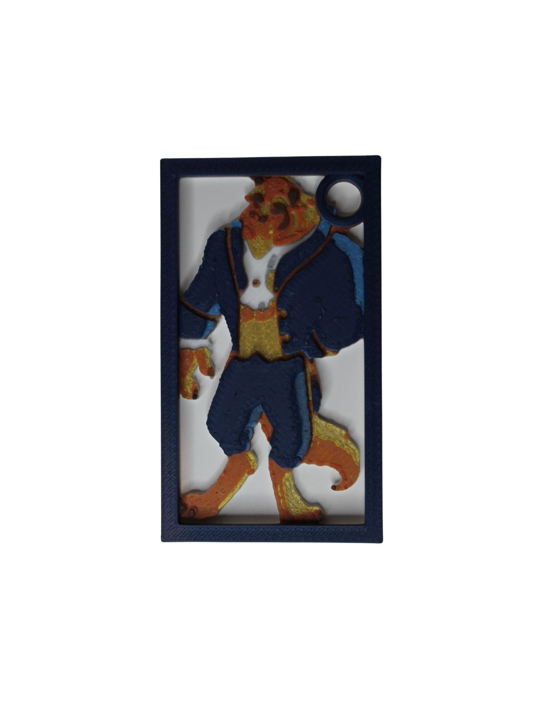 “Beast-Inspired” 3D Printed Keychain