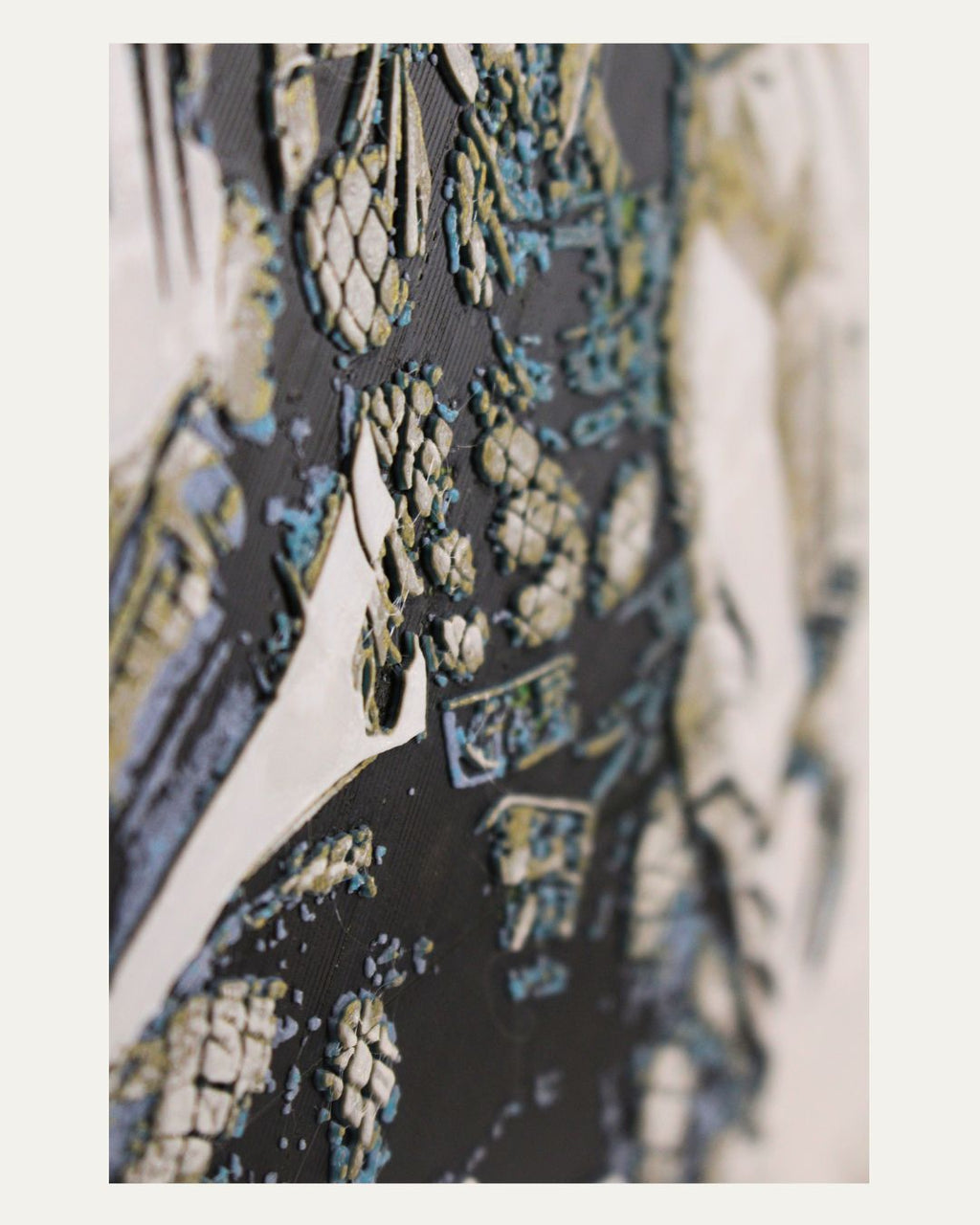 Predator MultiForge Wall Art | 2 Panel Edition | Grey & Gold Frame | 240 x 360mm