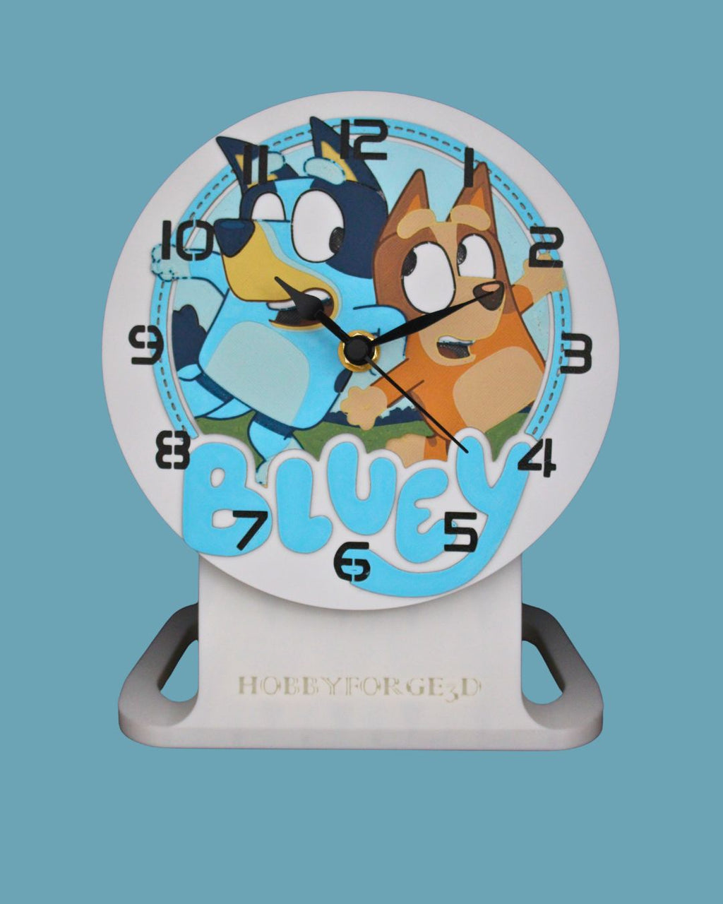 Interchangeable 3D Printed Clock Face (Face Only)