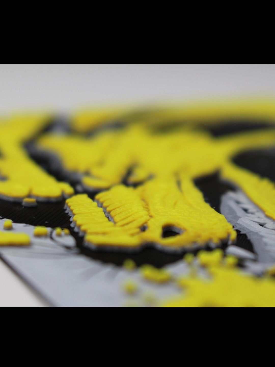 Bruce Lee & Dragon 3D Hueforge Print