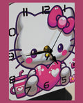Hello Kitty Square Clock | 3D Printed Kids Clock