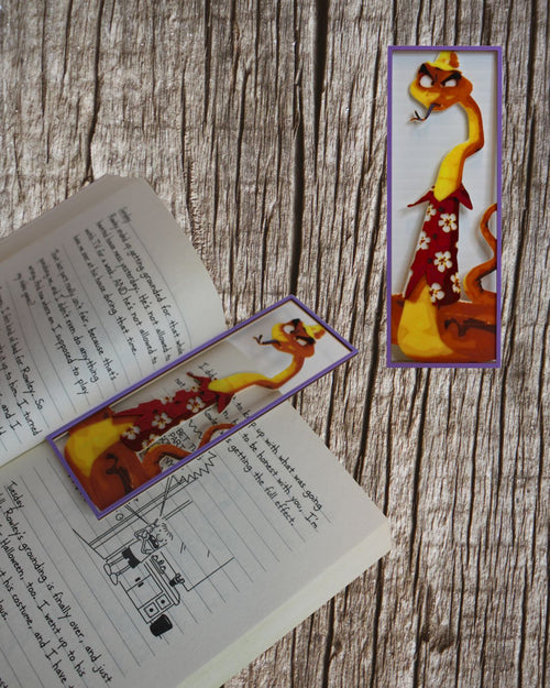 "Bad Guys" Inspired 3D Printed Bookmarks - Transparent Background