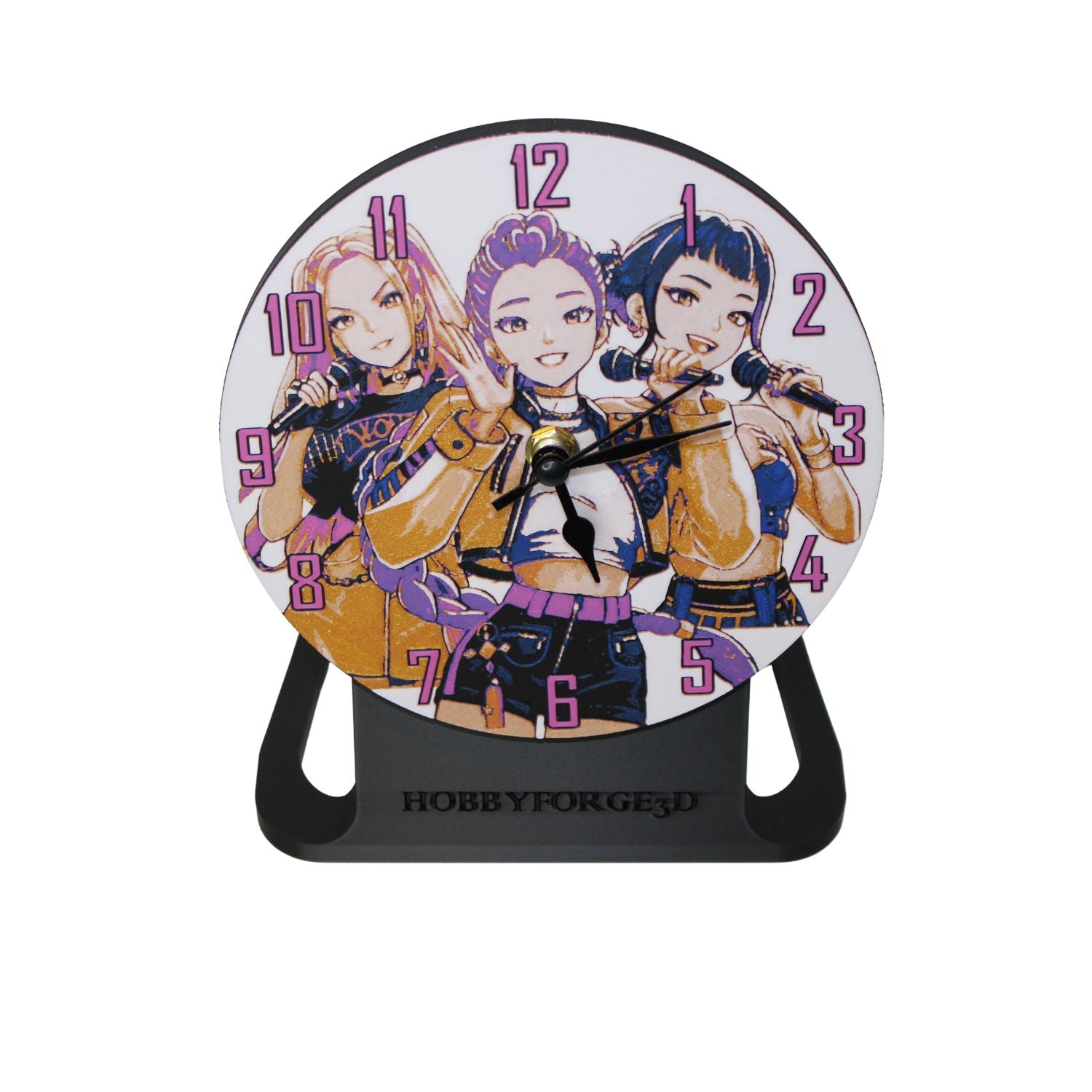 KPOP Demon Hunters Clock