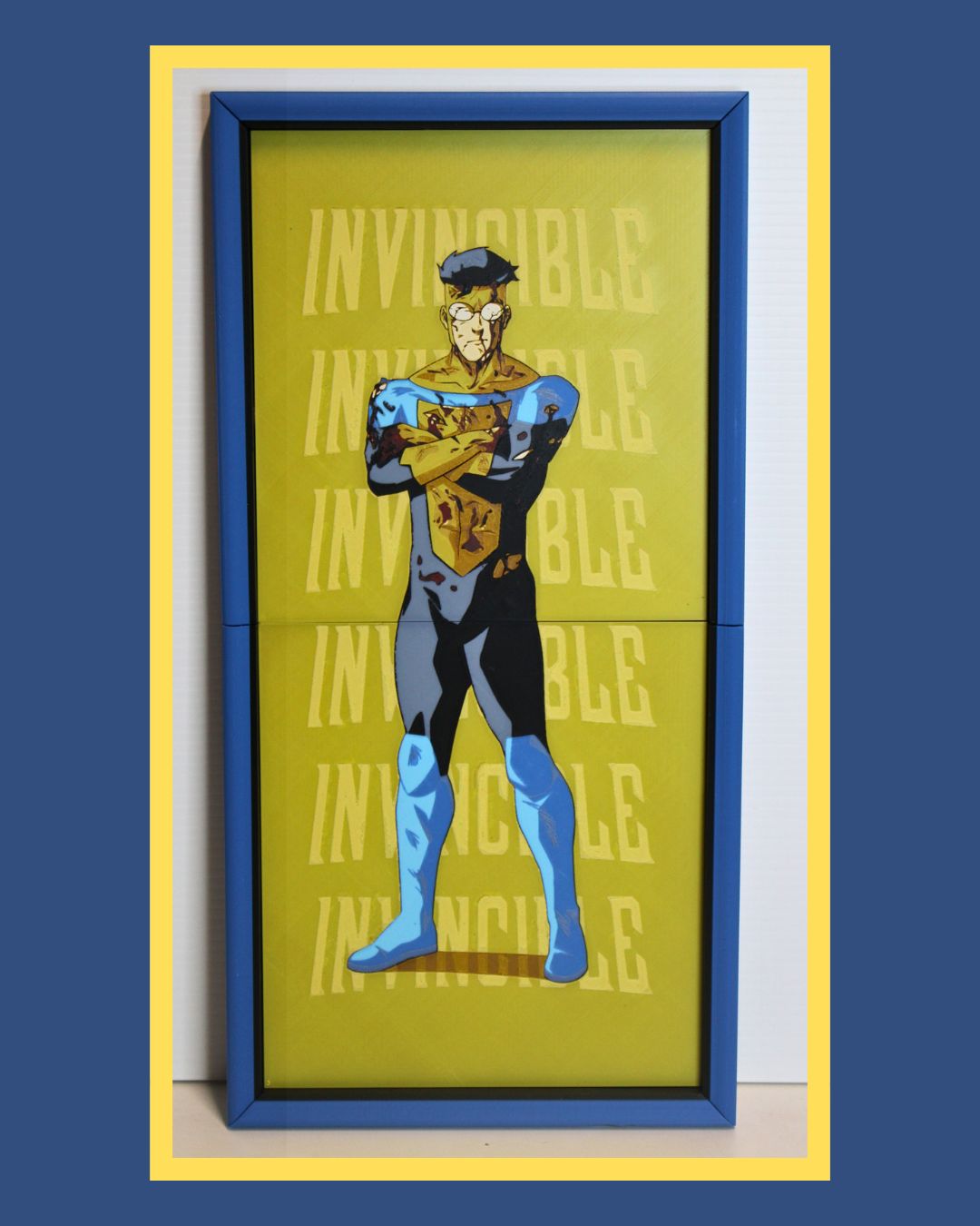 Invincible Inspired Hueforge 195mm x 420mm | MultiForge Series