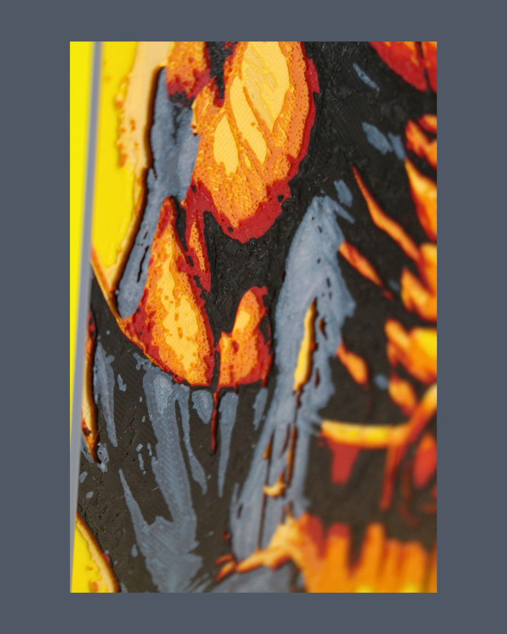 Wolverine Inspired Claws Wall Art | 230mm x 400mm | MultiForge Series