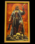 Hellboy Inspired Multiforge HueForge Wall Art – Two Panel Edition