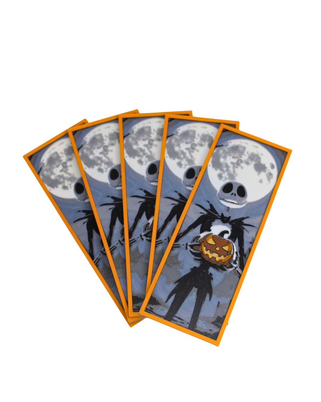 Jack Skellington Bookmark | Halloween 3D Printed Bookmark for Kids