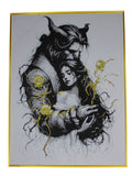 Beauty and the Beast – 3D Printed Hueforge Art