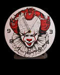 Pennywise Horror Clock | 3D Printed IT Movie Wall Clock