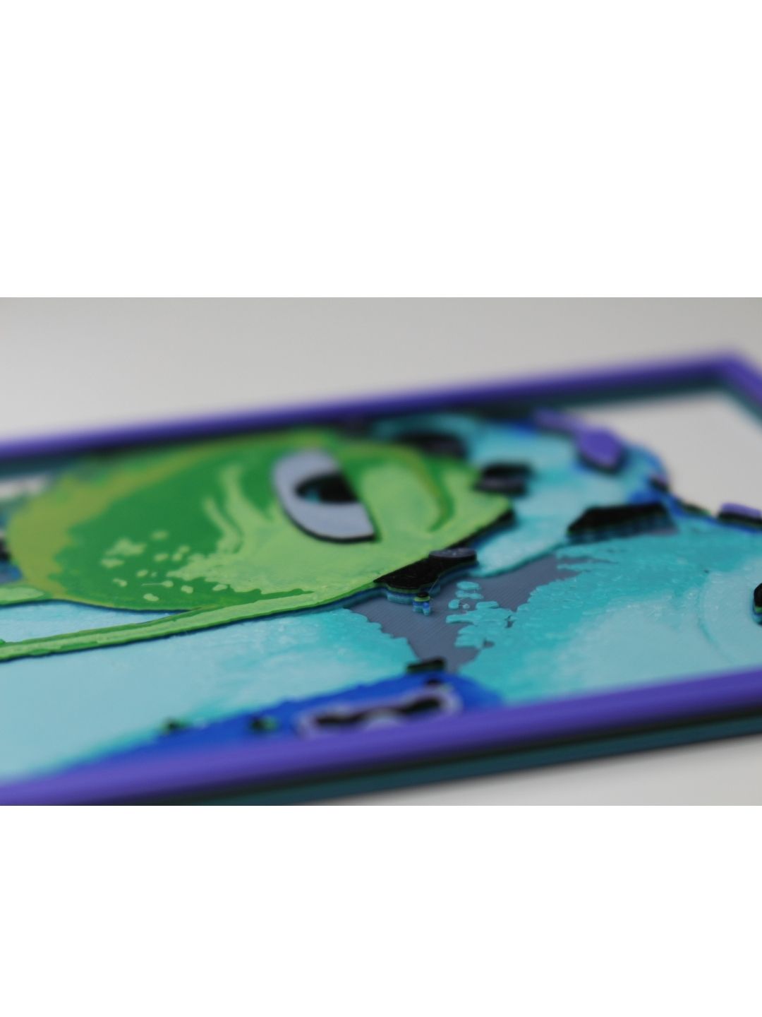 Monsters Inc Inspired chunky Bookmark