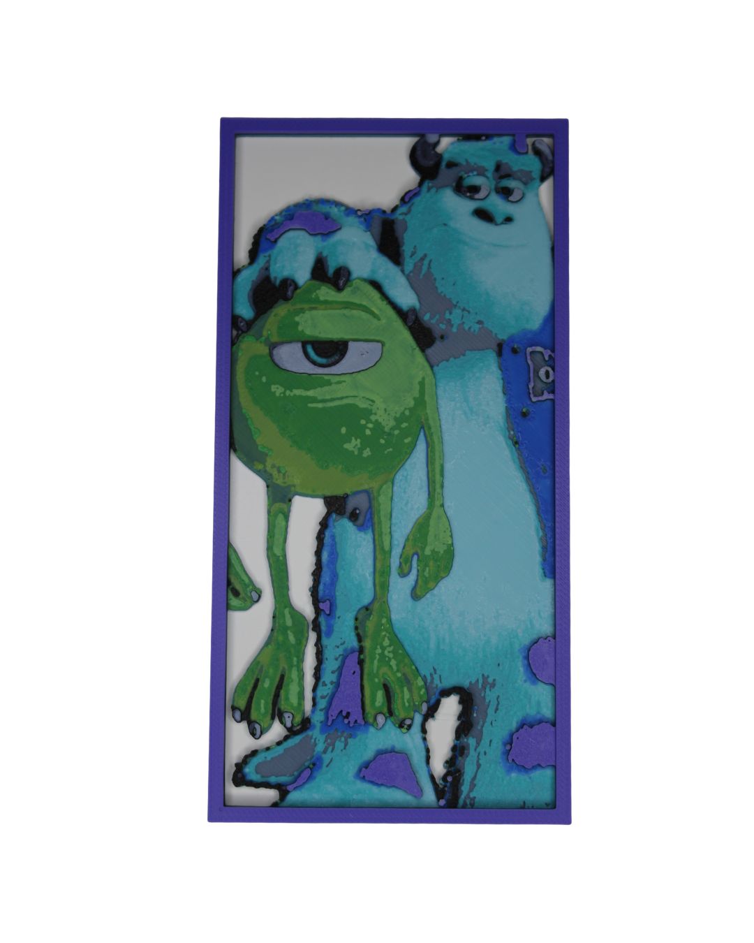 Monsters Inc Inspired chunky Bookmark