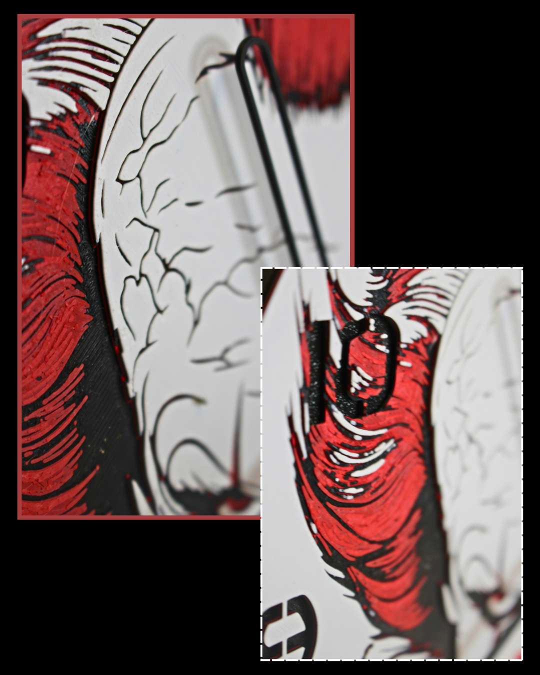 Pennywise Horror Clock | 3D Printed IT Movie Wall Clock