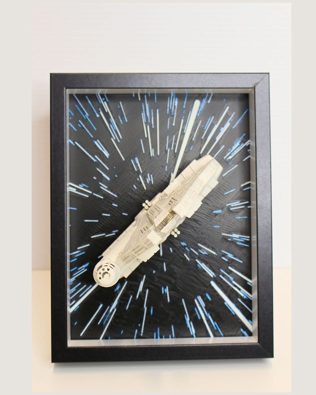 Star Wars Millennium Falcon Inspired DepthForge Print