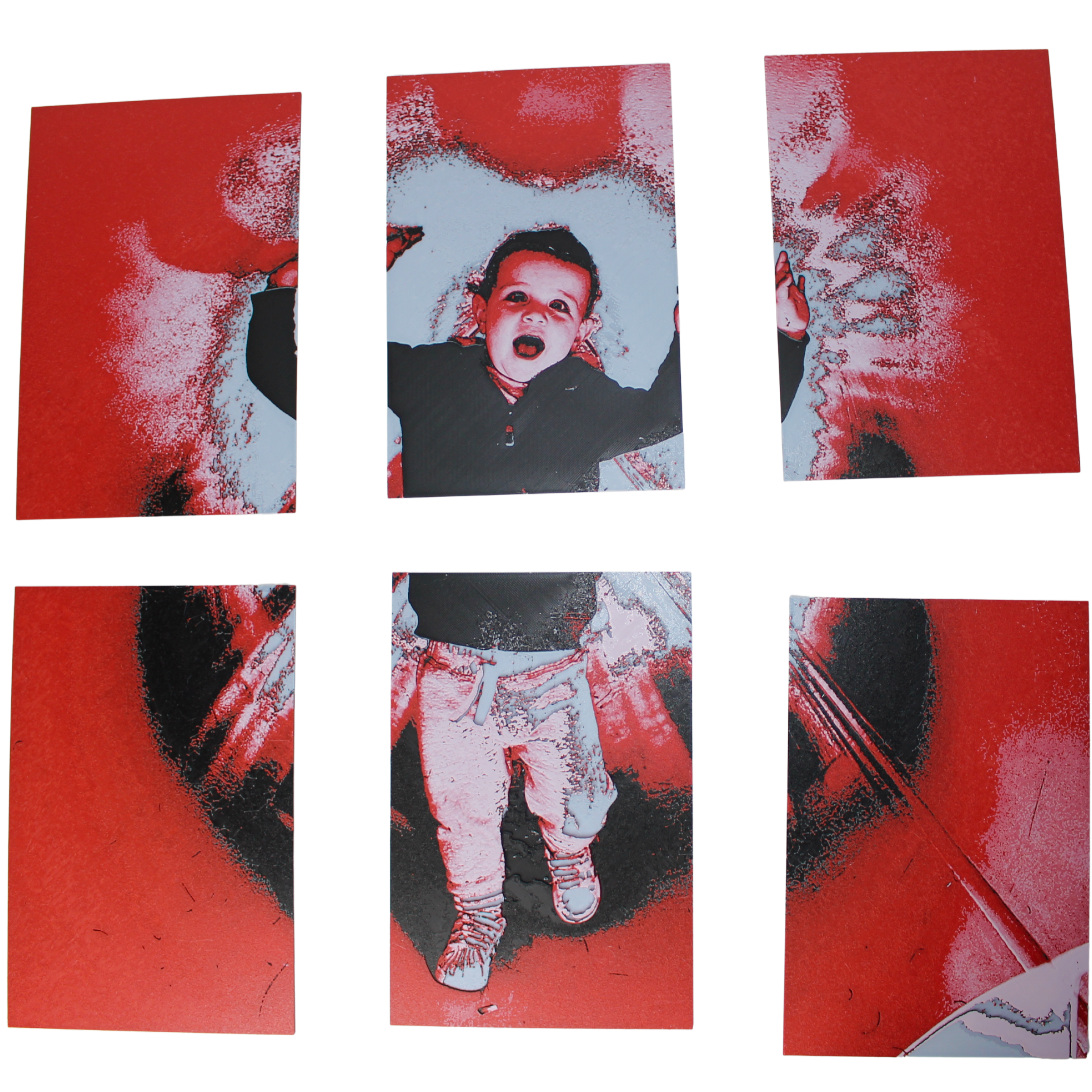 Personalised 3D Print (Multi Pane) – Made From Your Photo