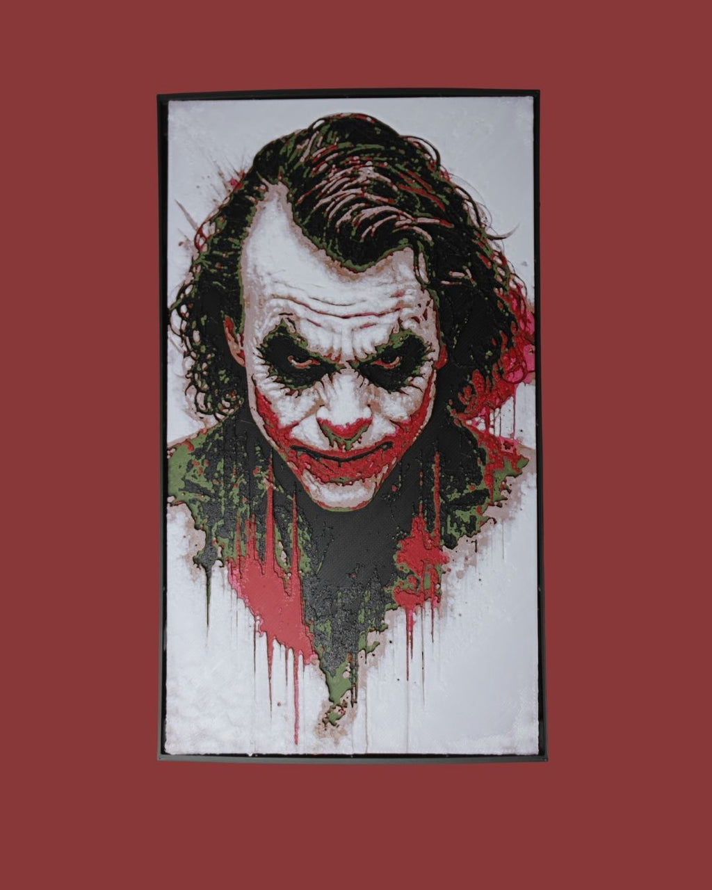The Joker – 3D Printed Hueforge