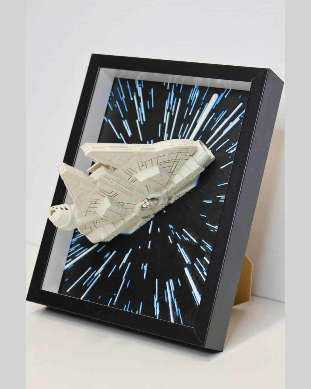 Star Wars Millennium Falcon Inspired DepthForge Print