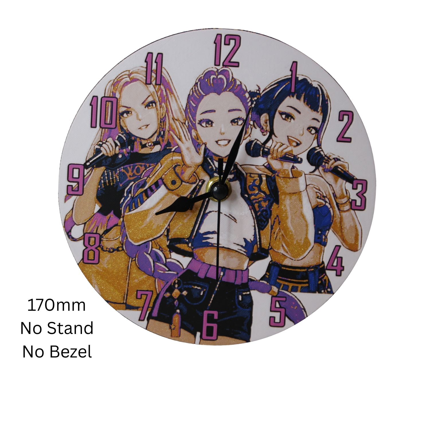 KPOP Demon Hunters Clock