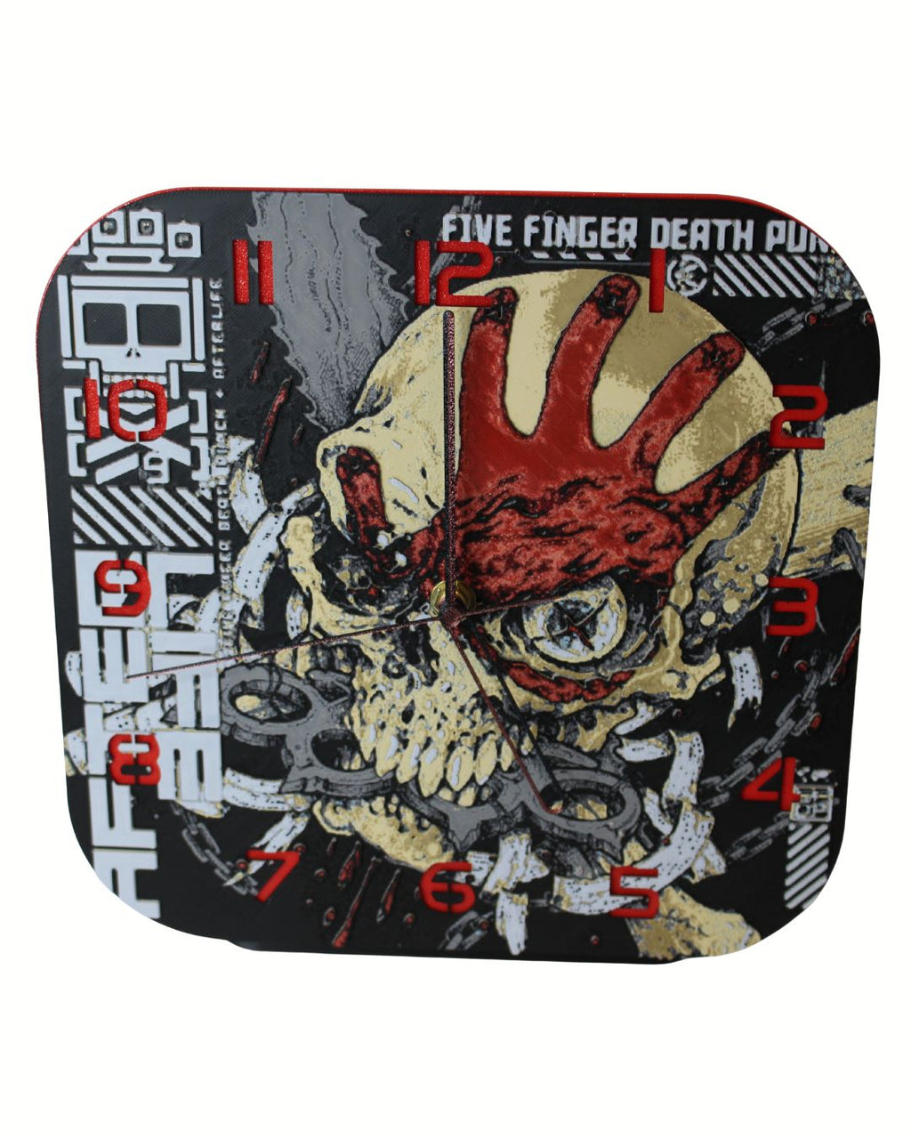 Five Finger Death Punch™ Inspired 3D Printed Clock