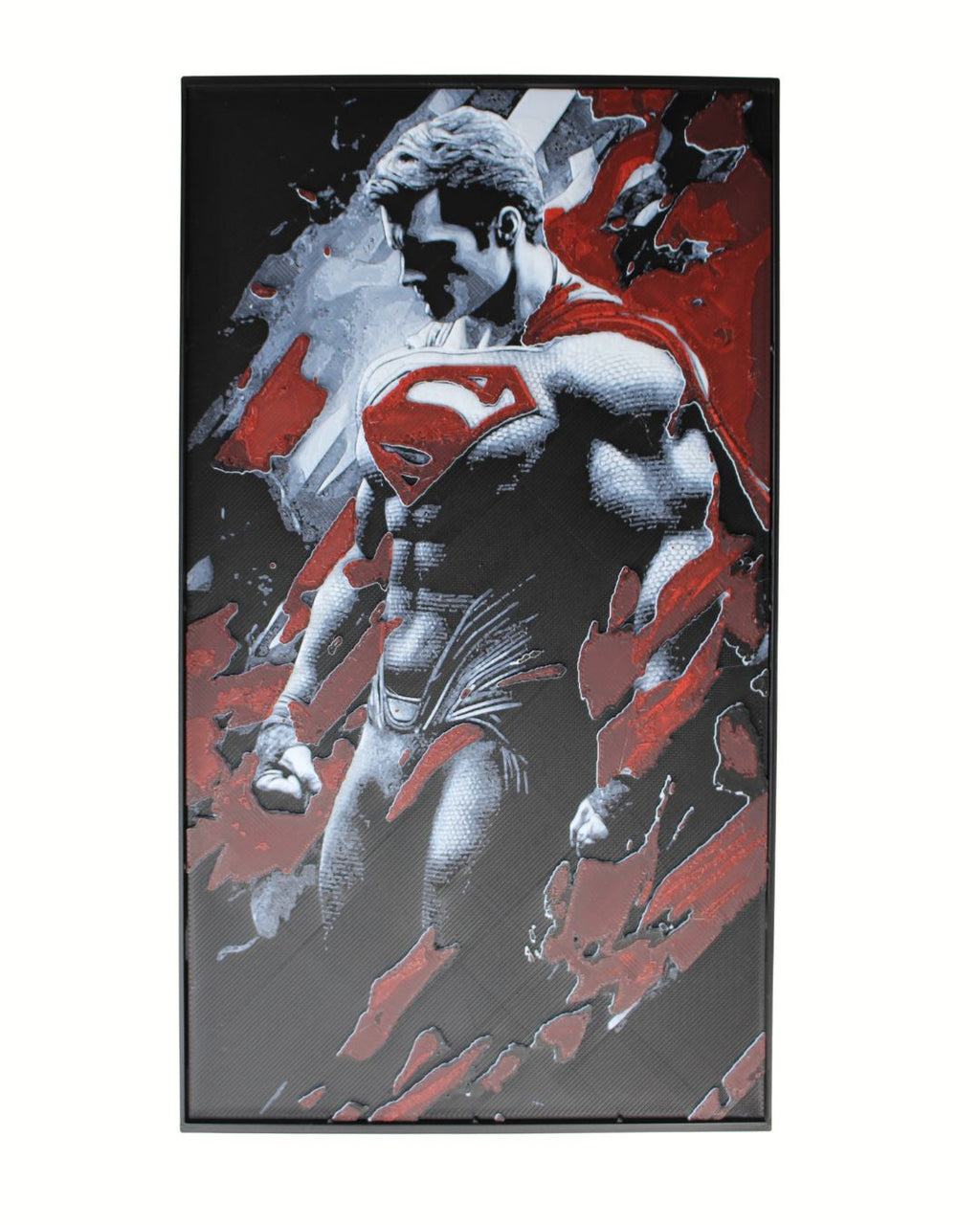 Superman-Inspired Hueforge 3D Print