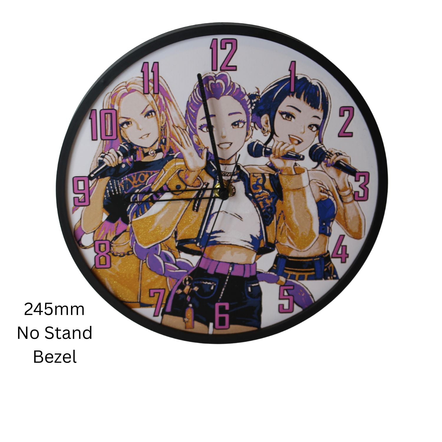 KPOP Demon Hunters Clock